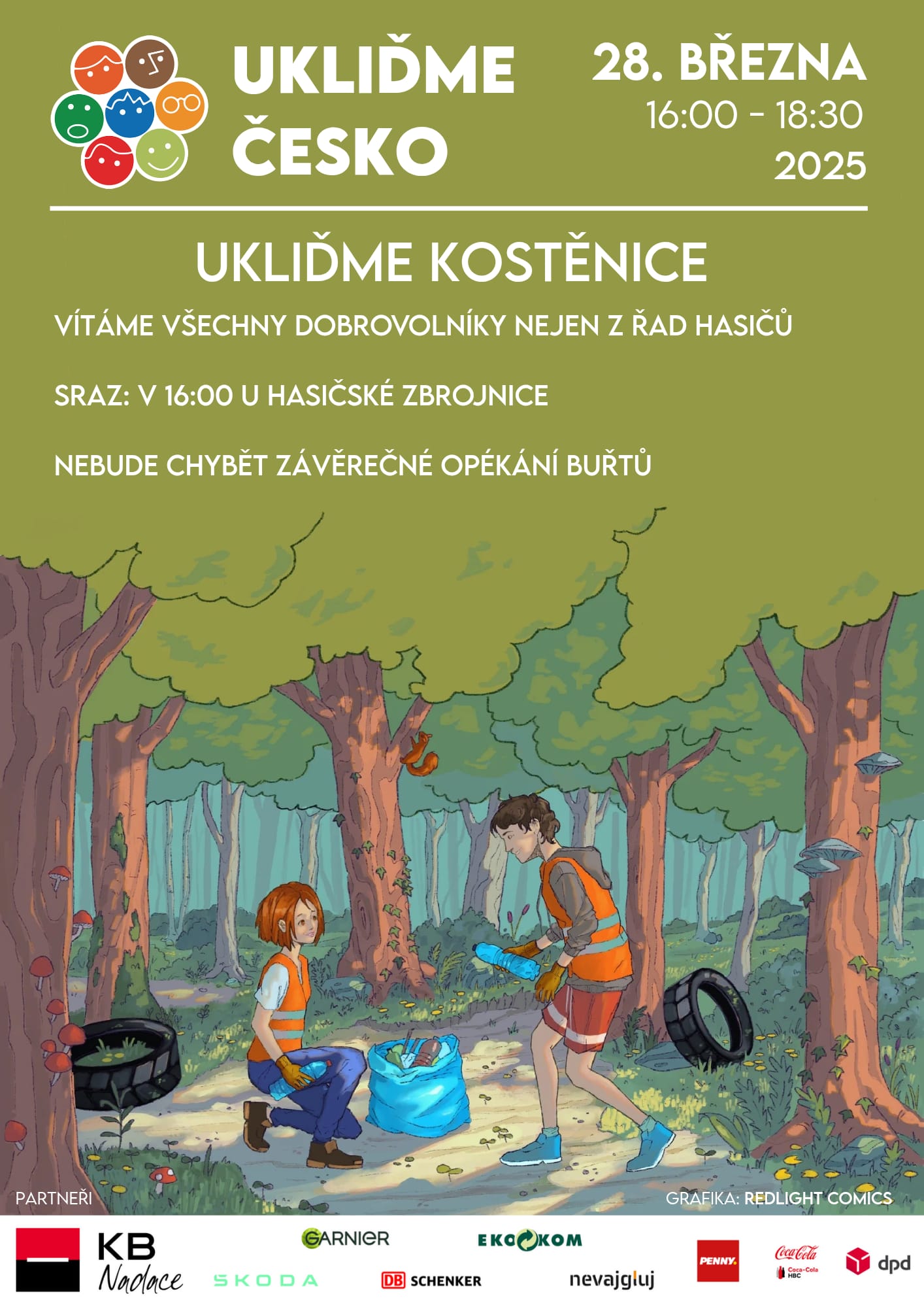 Ukliďme Česko <br>Ukliďme Kostěnice 
