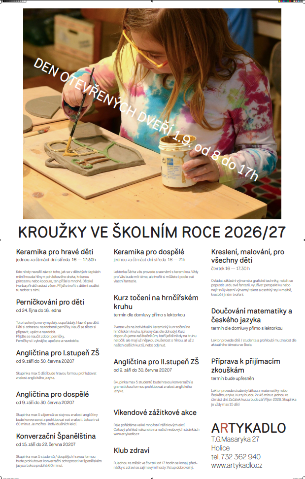 ARTYKADLO <BR>Kroužky ARTYKADLO <BR>Kroužky