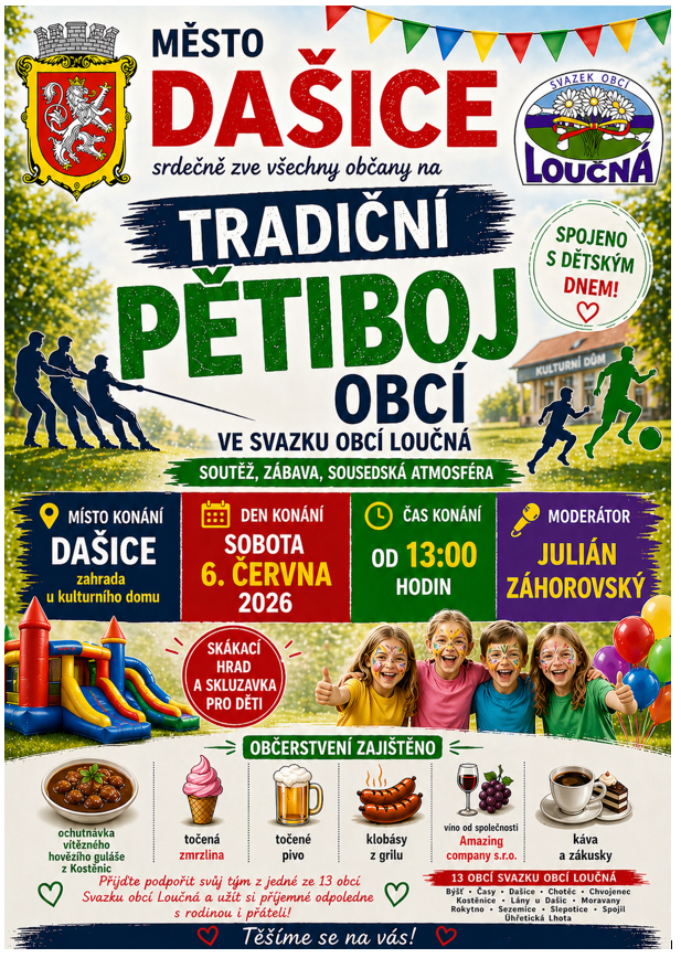 Tradiční pětiboj<br>v Dašicích Tradiční pětiboj<br>v Dašicích