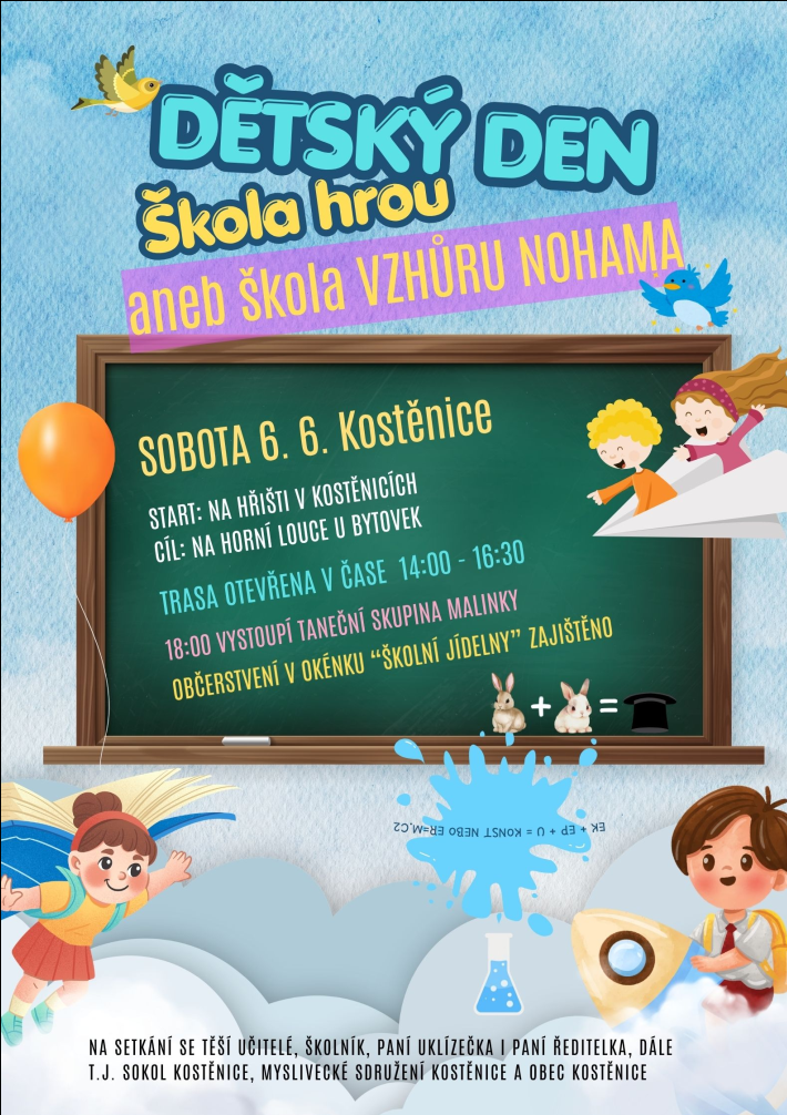 Dětský den<br>Škola hrou Dětský den<br>Škola hrou