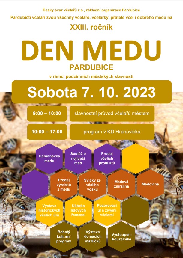 Den medu<br>23.ročník, Pardubice