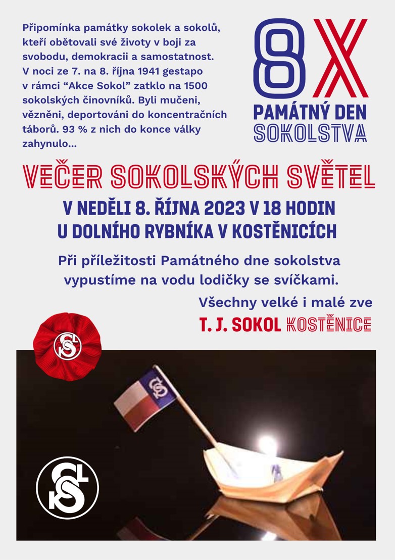 Památny den<br>Sokolstva