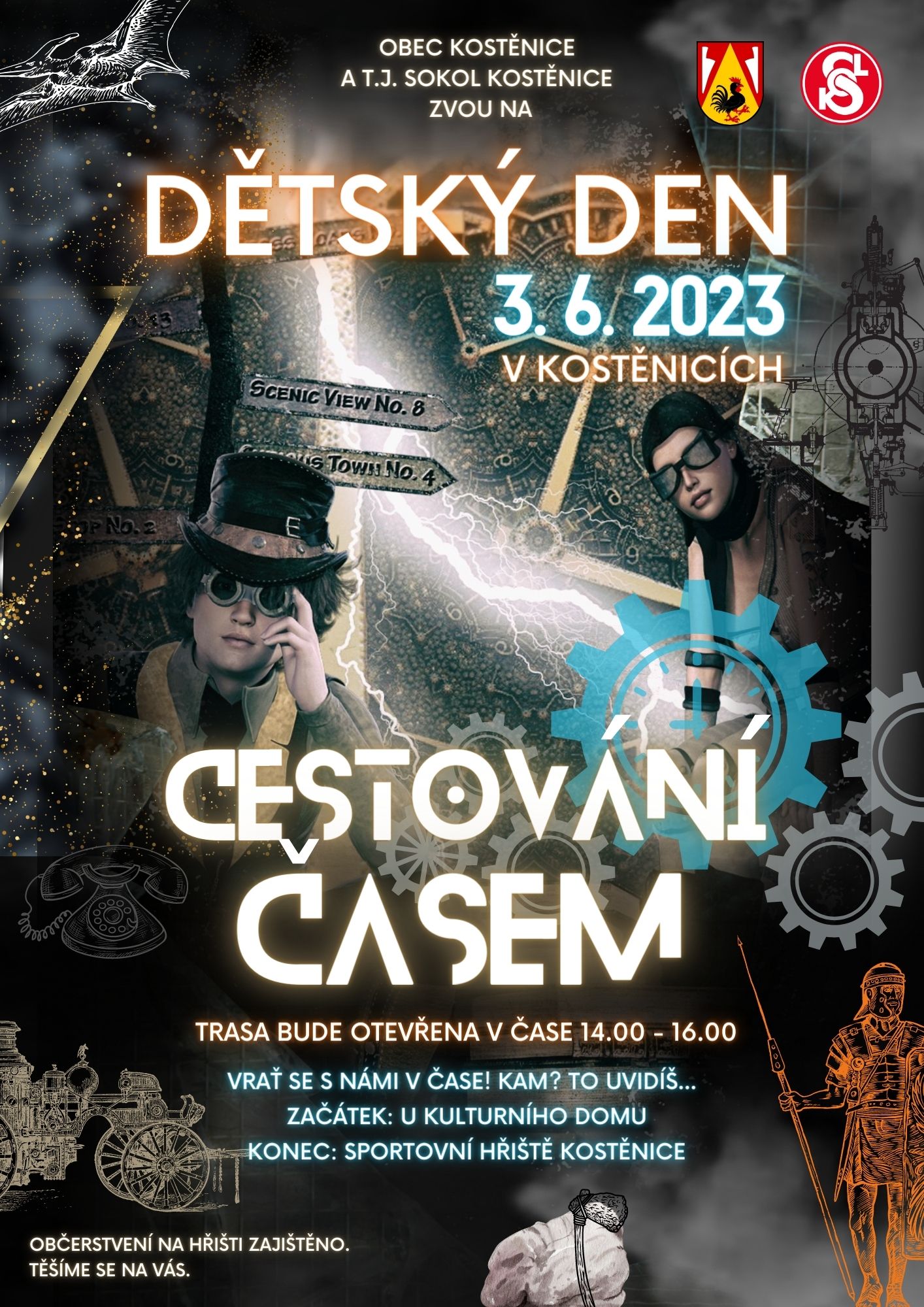 Dětský den 2023<br>Cestování časem