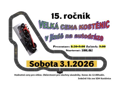 Velká cena <br>Kostěnic 2026