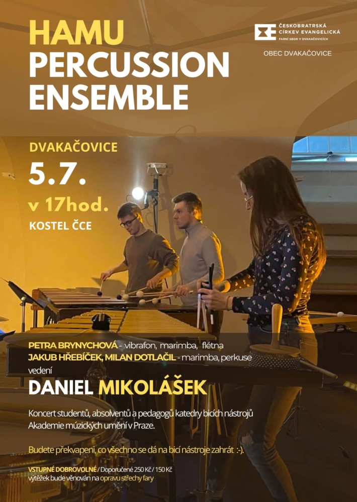 Koncert bicích nástrojů Dvakačovice