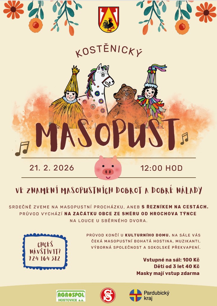 Masopust<br>2026 Masopust<br>2026