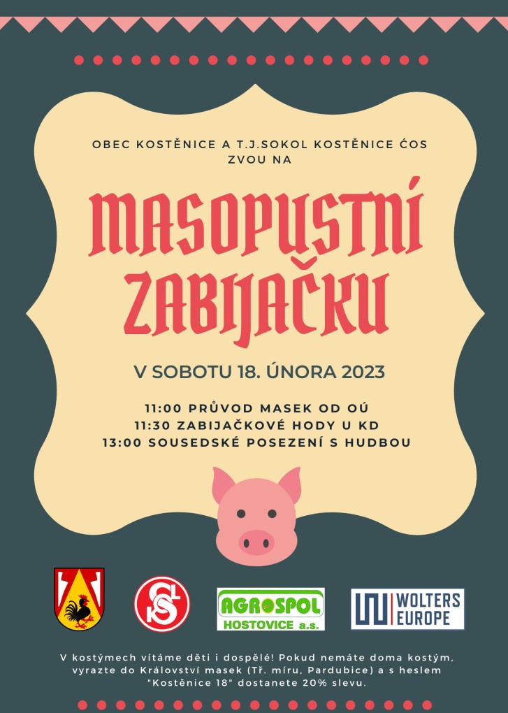 Masopustní<br>zabíjačka