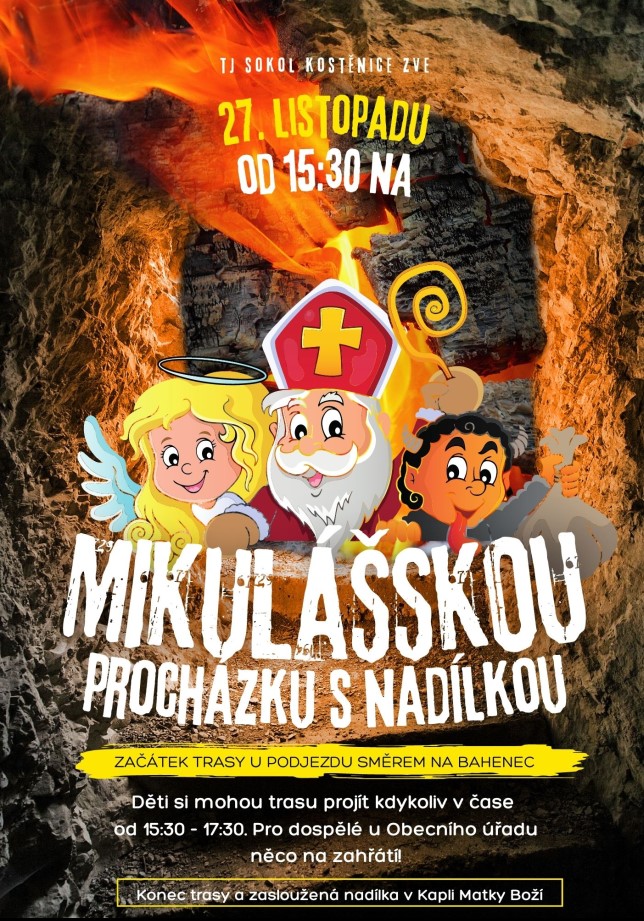 Mikulášská procházka<br>s nadílkou