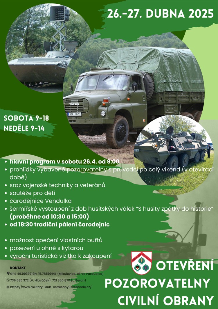 Pozorovatelna CO Mikulovice