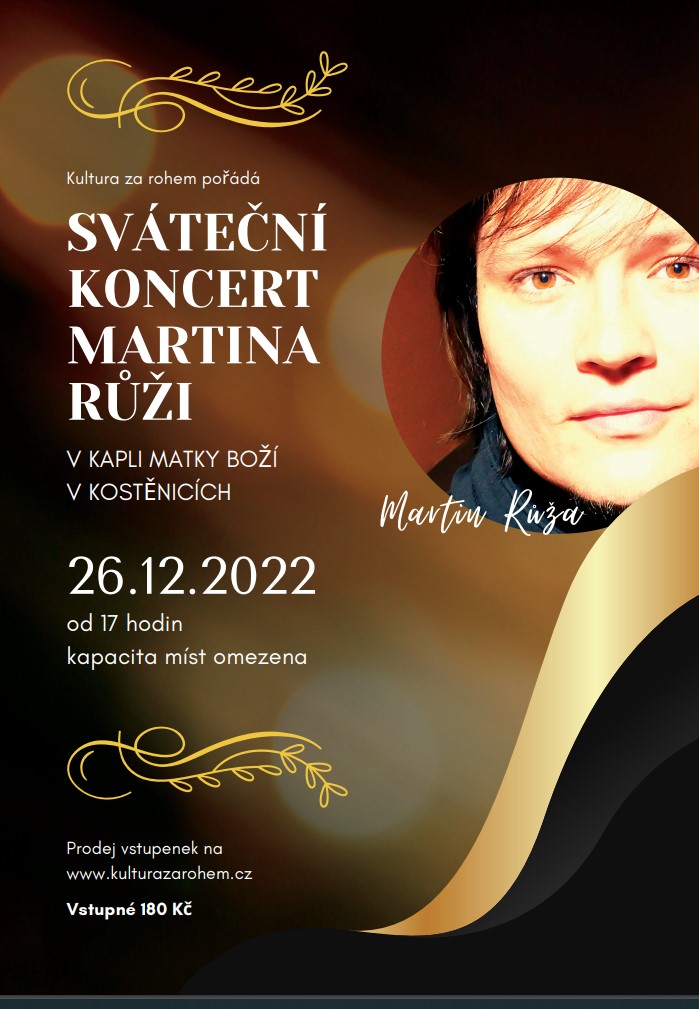 Sváteční koncert<br>Martin Růža
