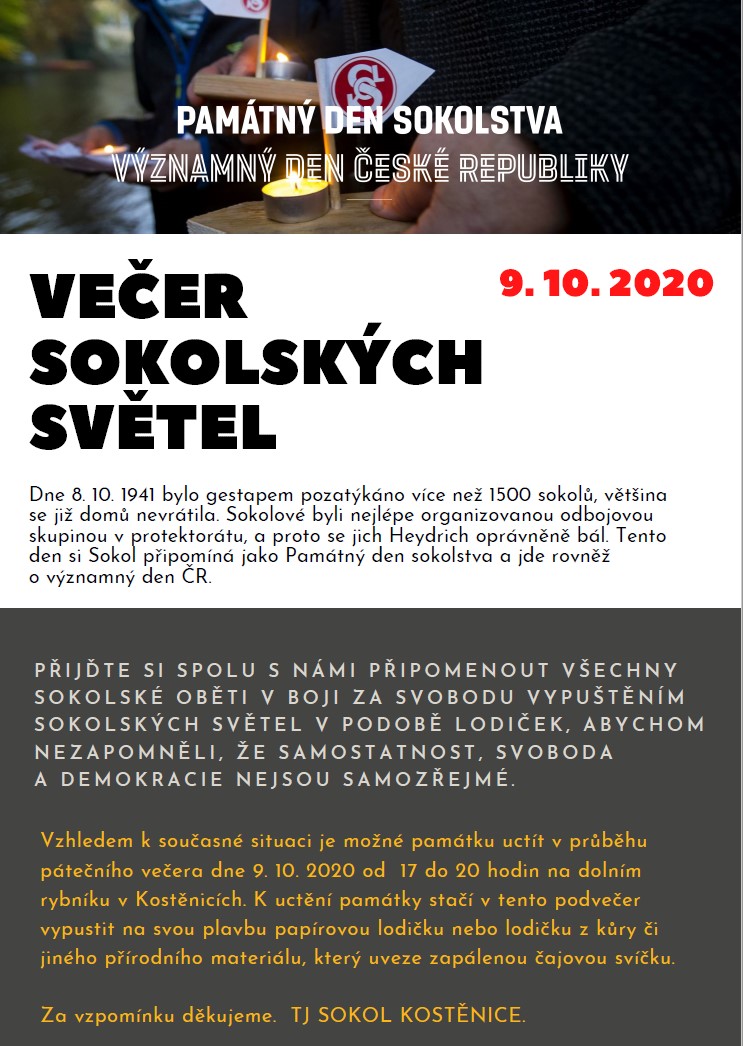 Večer sokolských světel