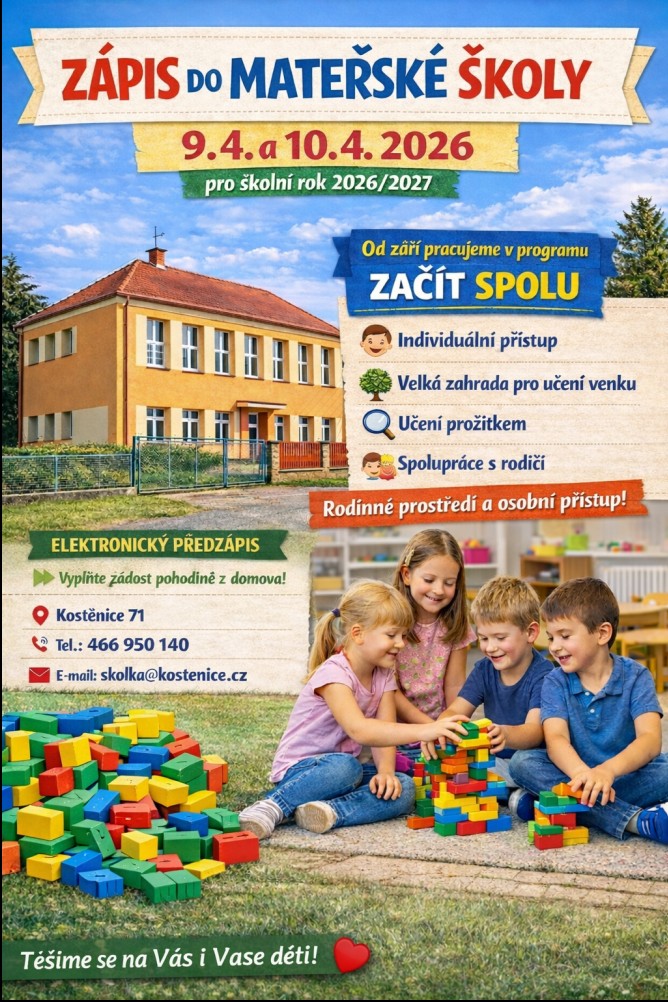 Zápis do <br>Mateřské školy Zápis do <br>Mateřské školy