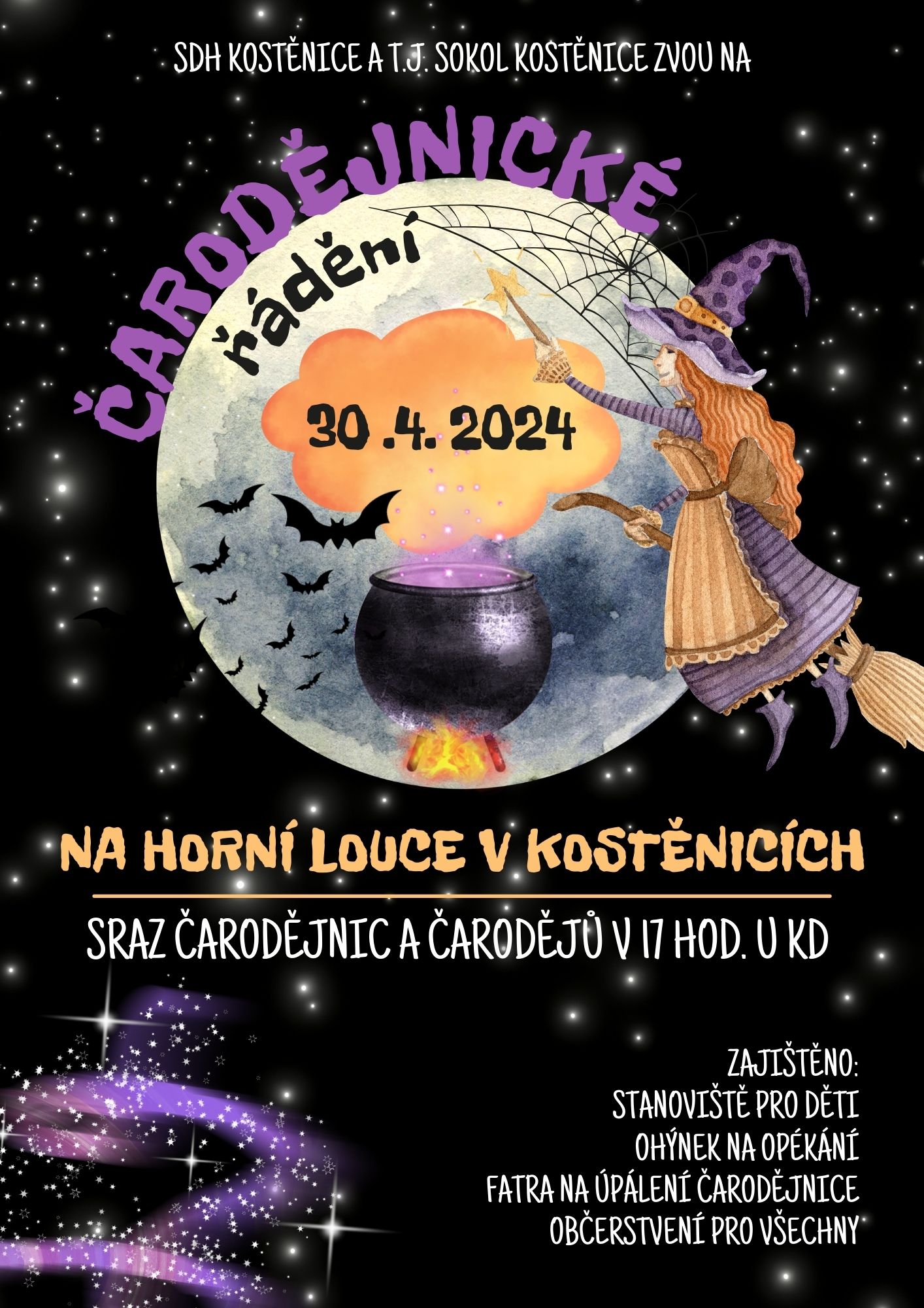 Čarodějnické<br>řádění